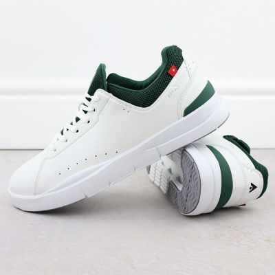 4. Men's white leather sneakers McArthur MC19