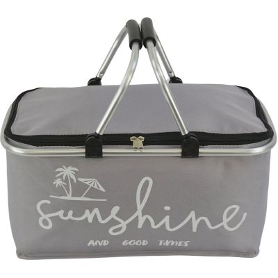 4. FOLDABLE THERMAL TRAVEL BASKET 35L REDCLIFFS GRAY