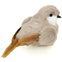 DECORATIVE BIRD WITH CLIP 14 CM