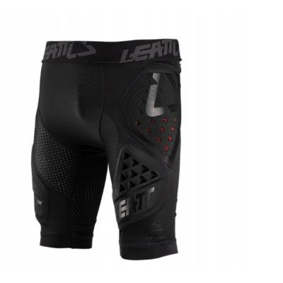 4. LEATT Impact Shorts 3DF 3.0 Protective Shorts, Size L, Black