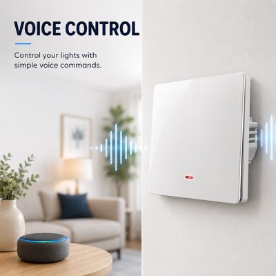 4. QOLTEC LIGHT ON/OFF SWITCH | 1-CHANNEL | WI-FI | TIMER | TUYA | WHITE