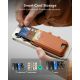 2. ESR Classic Magnetic Wallet MagSafe for Phone - Brown