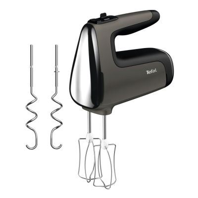 Tefal Powermix Silence HT650E 600W Silver Hand Mixer