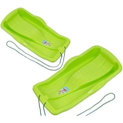 3. GREEN PLASTIC SLED 1064840
