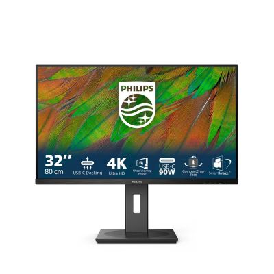 34. Philips 3000 series 32B1U3900/00 computer monitor, 80 cm (31.5"), 3840 x 2160 px, 4K Ultra HD LCD, Black