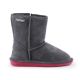 12. BearPaw Emma Toddler Zipper Jr 608TZ-903 Charcoal Pomberry winter shoes