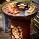 4. Bonfeu Bonbiza Open rusty garden fire pit 8002R