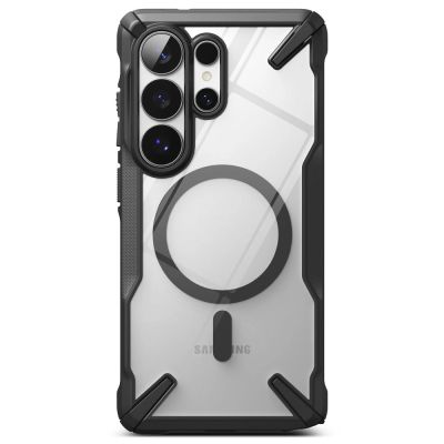 3. Ringke Fusion X Magnetic MagSafe Case for Samsung Galaxy S26 Ultra - Clear Black