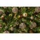 43. DECORATIVE PLASTIC BALL 6CM SET 35 PCS SILVER