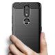 2. Carbon Case Flexible Cover TPU Case for Nokia 2.4 black