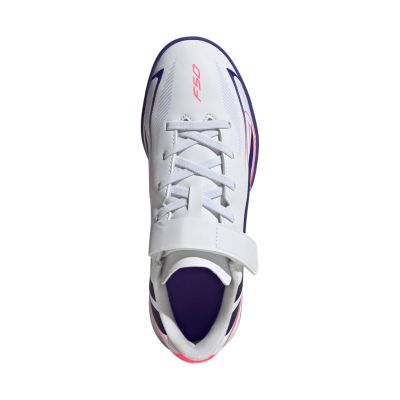 4. adidas F50 Hyperfast Club Hook and Loop TF JKK1337 Kids' Soccer Shoes