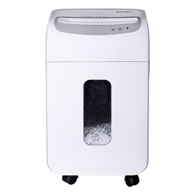2. Activejet ASH-1602M shredder, P-5, 28 l, 2x14 mm shreds, 16 sheets, white