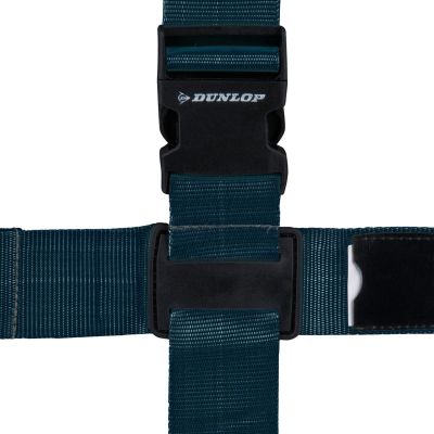 18. UNIVERSAL LUGGAGE SECURITY BELT 230x5CM SET OF 2 DUNLOP GRAY