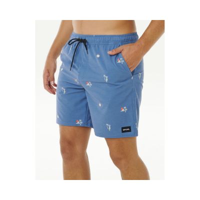 5. RIP CURL Skelly Breach Volley Men's Boardshorts Blue