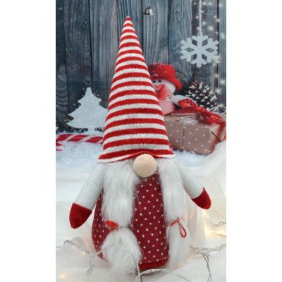 9. DECORATIVE GNOME CANDY GIRL 35CM