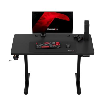 15. Huzaro Hero 8.1 Black Gaming Desk