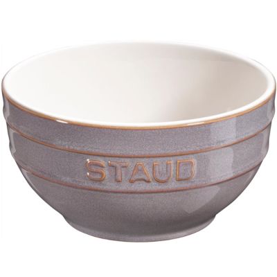 7. Staub Ceramique Cup 700 ml Gray Round