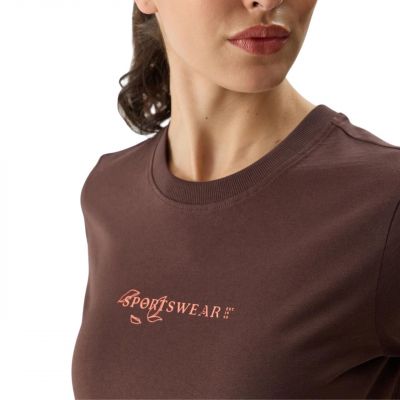 3. Women's T-shirt 4F F1354 dark brown 4FWSS24TTSHF1354 80S