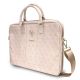 2. Guess 4G Big Logo bag for a 16'' laptop - pink