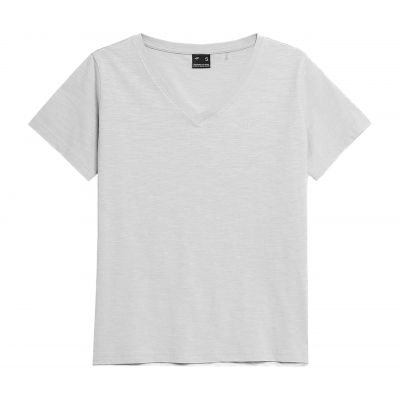 2. T-shirt 4F W 4FSS23TTSHF582 light gray
