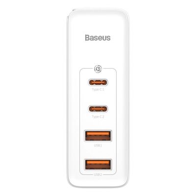 2. Baseus GaN2 Pro fast charger 100W USB / USB Type C Quick Charge 4+ Power Delivery white (CCGAN2P-L02)
