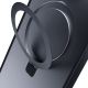 4. 3mk Smoke Case Mag&Stand for Apple iPhone 16 plus - transparent