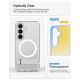 9. Spigen Ultra Hybrid S Mag MagSafe Case for Samsung Galaxy S26 - Clear and White