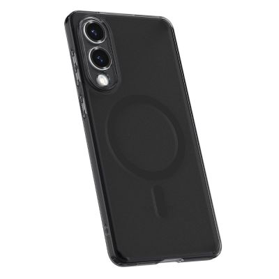 7. Spigen Ultra Hybrid Mag Case with MagSafe for Samsung Galaxy S25 Edge - Black Translucent