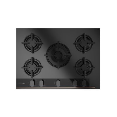 Teka GBC 75 Infinity G1 Black Built-in 70 cm Gas 5 zone(s)