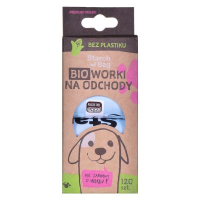 3. STARCH BAG - bio-bags for excrements - 8 x 15 pcs.