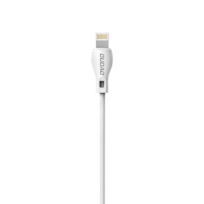 7. Dudao cable USB / Lightning cable 2.4A 1m white (L4L 1m white)