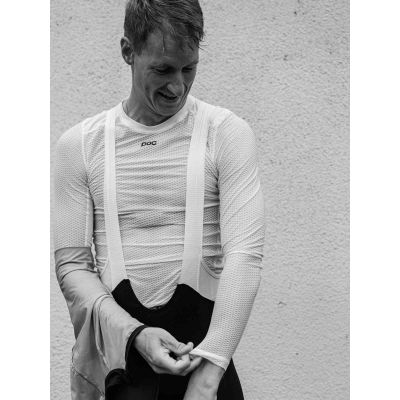 2. POC ESSENTIAL LAYER LS Cycling Jersey - White