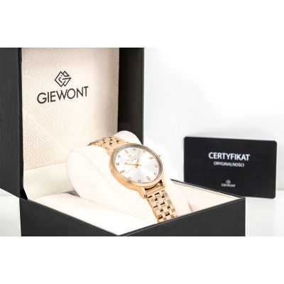 9. Giewont Sapphire Rose Gold Women's Watch GW7370-B3