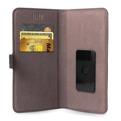 3. Guess 4G Heritage Book Universal XL case 5.2" - 5.7" - black