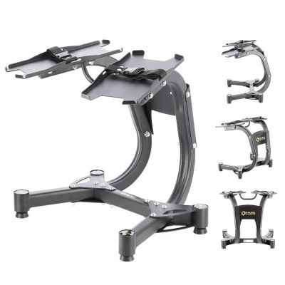8. SR80 ADJUSTABLE DUMBBELL SET (2 PCS) + STR10 PRO HMS RACK