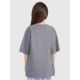 6. Oversized T-shirt with print for girls 4F 4FJRAW25TTSHF3197-22S