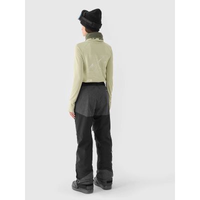 6. Women's 10000 membrane snowboard pants 4F 4FWAW24TFTRF701-20S