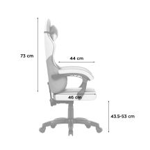 Huzaro Force 2.7 Gray Gaming Chair