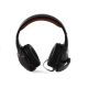3. Preo 125085402 Headphones/Headset Wired Headband Gaming Black, Red