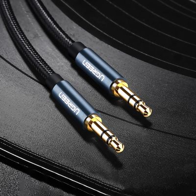 14. Ugreen audio cable 2 x mini jack 3.5mm 2m black (50363 AV112)