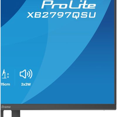 11. iiyama ProLite XB2797QSU-B1 computer monitor 68.6 cm (27") 2560 x 1440 px Quad HD LED Black