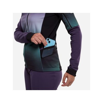 6. MILLET PIERRAENT HOODIE ski jacket purple