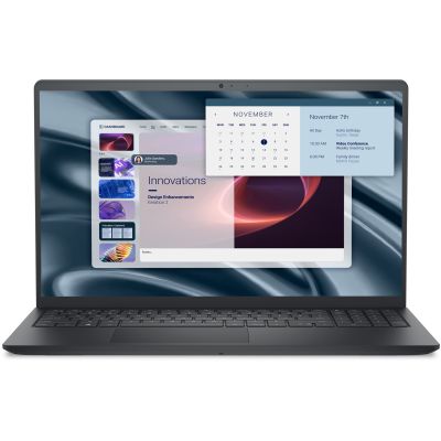 2. DELL PV15255 AMD Ryzen™ 5 7520U Laptop 39.6 cm (15.6") Full HD 8 GB LPDDR5-SDRAM 512 GB SSD Wi-Fi 5 (802.11ac) Windows 11 Pro Black