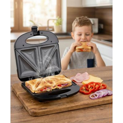 19. Esperanza ASIAGO EKT011 sandwich maker (1000W; black and silver)