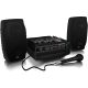 7. Behringer PPA200 PA system 200 W floor standing PA system Black