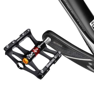 6. Rockbros JT410 4.10 4 Bearing Bicycle Pedals - Black