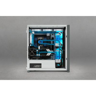 9. Corsair | Tempered Glass Computer Case | 7000D AIRFLOW | Side Glass | White | Full Tower | Power Supply Included | ATX Format