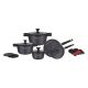 BR-1320 12-piece non-stick pot set
