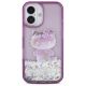 3. Hello Kitty Liquid Glitter 50TH Anniversary Party iPhone 16 Case - Purple