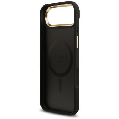 7. Guess 4G PU Classic Logo MagSafe case for iPhone 17 Air - black